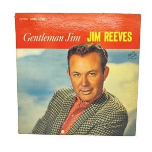 Vintage 1962 Jim Reeves There's Always Me LP Record Vinyl RCA – AHL1-3827 1960s